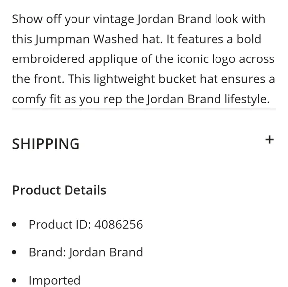 NWT Unisex Jordan Jumpman Washed Bucket Hat - Picture 12 of 12